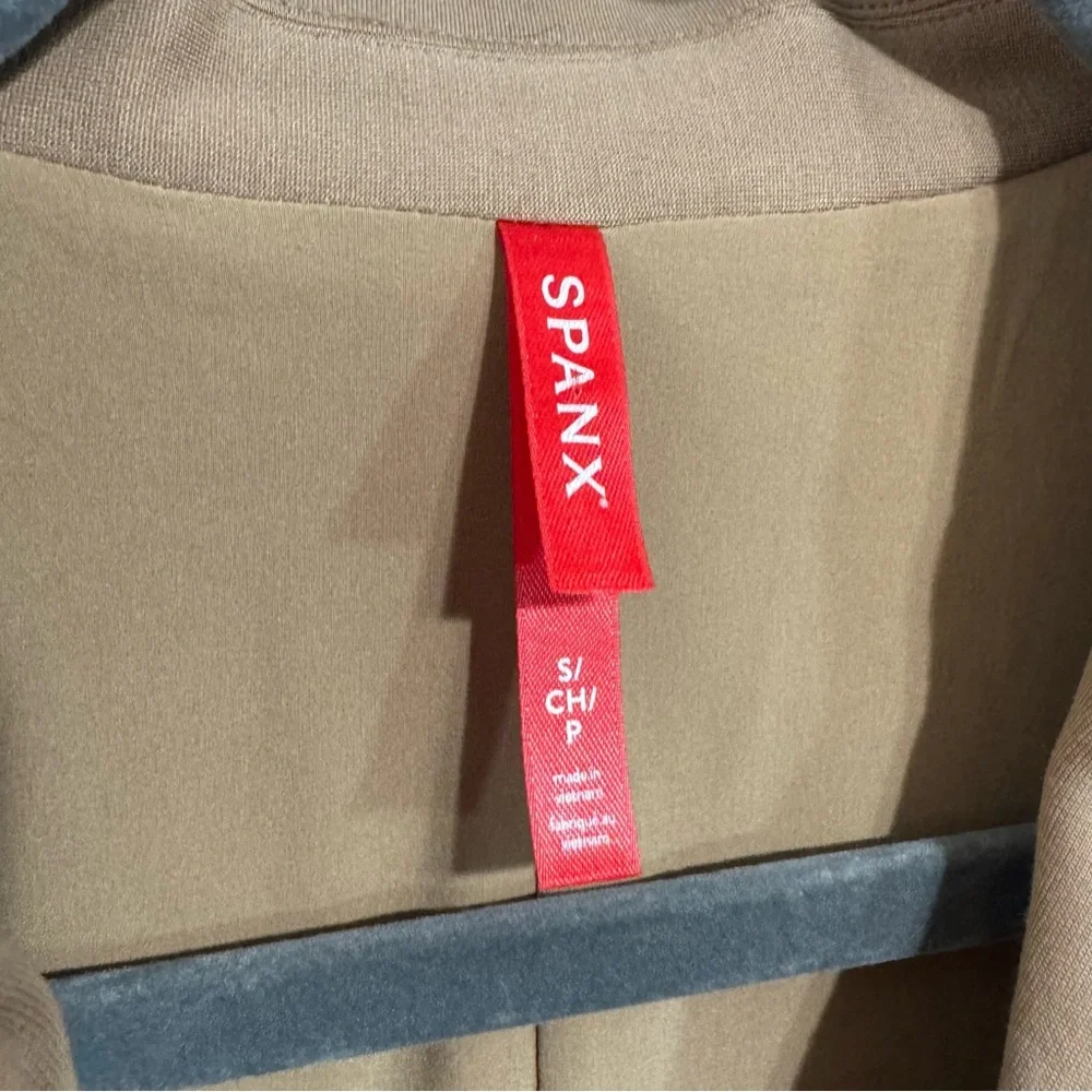 NWT SPANX Ponte vest Tan Sleeveless Dress small - Picture 2 of 9